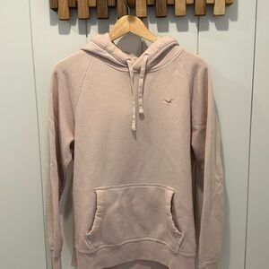 Hollister Soft Blush Fleece Hoodie